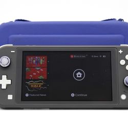 Nintendo Switch Lite Gray Handheld Console AS-IS Parental Lock