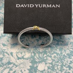  Sterling Silver And 18Karat Gold Bracelet 