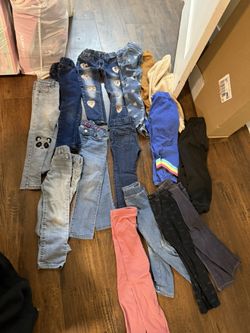 4 T Lot (Jeans, Leggings, Sweats)