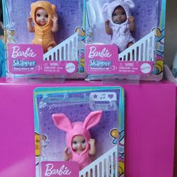 3 Mini Barbie