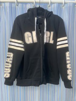 Black Girl Squad Zipper Hoodie XL