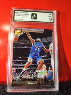 1995-96 Upper Deck - Electric Court #95 Shaquille O'Neal HOF EJE 9 MT