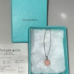 Tiffany & Co. Sterling Silver Necklace With Cupcake Charm