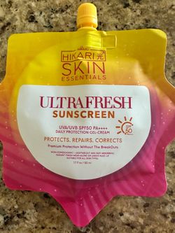 Hikari skin essentials ultra fresh sunscreen