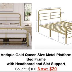 Queen size Bed Frame 