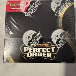 Pokémon Perfect Order Booster Box Perfect Condition