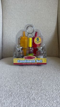 Brand New Melissa And Doug Condiment Set
