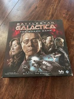 Battlestar Galactica Board Game (Out of Print) Fantasy Flight Games. Content Excellent Condition