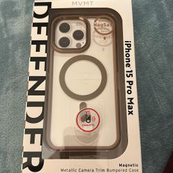 MVMT Defender iPhone 16 Pro Max Case - MagSafe Bumper w/Metal Camera Trim