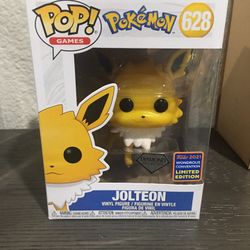 Pokémon Jolteon Diamond Collection WonderCon ‘21 Limited Edition Pop!!!
