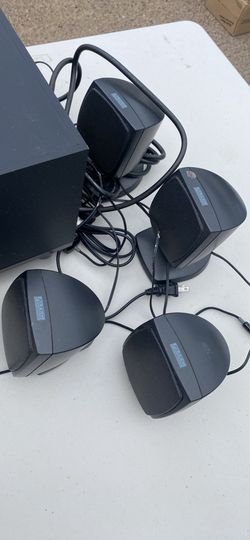 Altec Lansing computer woofer and speakers