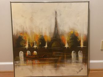 MCM Paris France Oil Painting On Canvas
