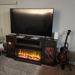 Fireplace TV Stand