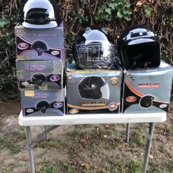 5 Helmets Different Sizes For 75 Dollars All 