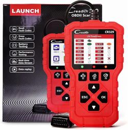 LAUNCH CR329 OBD2 Scanner Code Reader I/M Readiness, Read Clear Codes, Live Data Graph, Freeze Frame