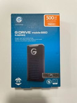 G-technology g-drive mobile SSD R-Series 500GB WW 560MB/s
