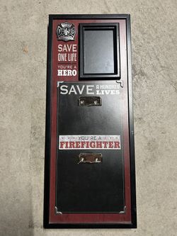 Firefighter Picture Frame