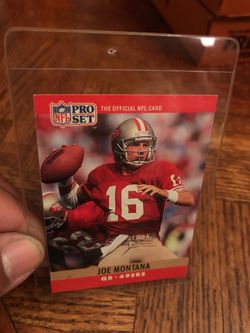 Joe Montana Pro Set 293 card