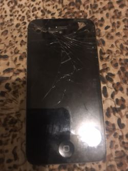 Sprint iPhone 4s damaged unlocked