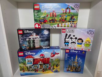 Lego Disney Sets, New, Sealed