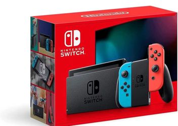 Nintendo Switch with game
