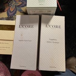 L’core Paris Collagen Cream, Eye Serum, Toner And Cleanser