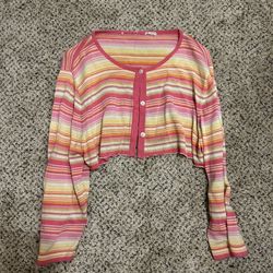 Striped Cardigan