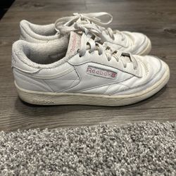 Men’s Size 10 Off White Reebok Club C 85 Sneakers