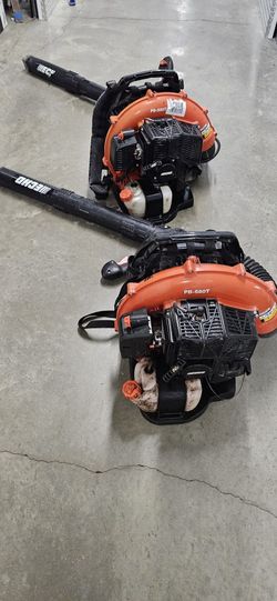 Used echo gasoline backpack blowers
