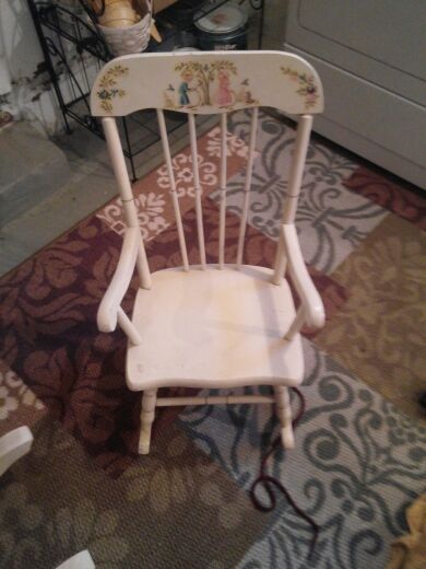 Child's antique rocking chair