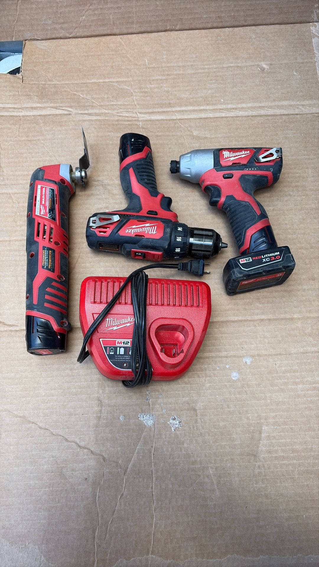 MILWAUKEE M12 TOOL BUNDLE