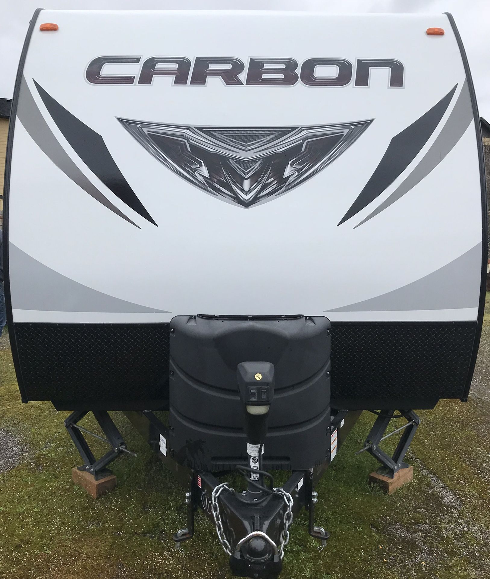 2017 Keystone Carbon 35 Toy Hauler 12ft Garage RV Trailer WARRANTY