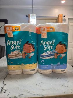 Angel soft toilet paper 8=32 $5 each