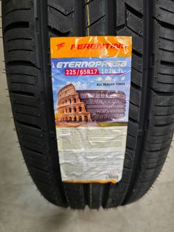 New Ferentino Eternopresa 225/65R17 All Season Tire $79 each