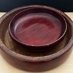 MCM Wooden Bowls