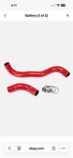 HPS 57-1267-RED-2 Red Silicone Radiator Hose For 2005-2011 IS350 V6 3.5L