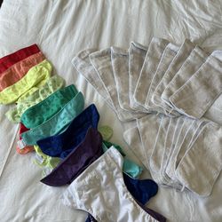 Cloth Diapers And Inserts