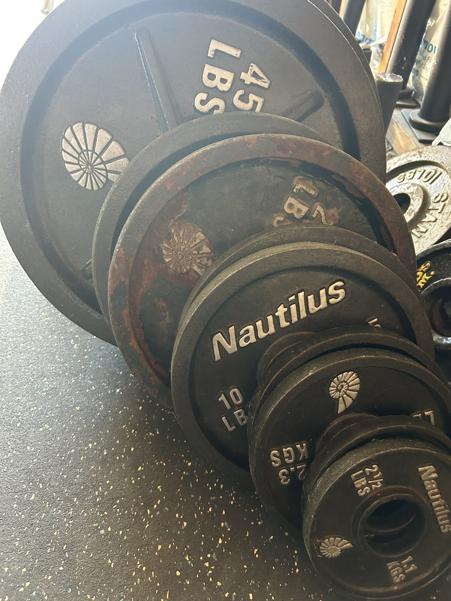 Weights For Sale. Olympic Size