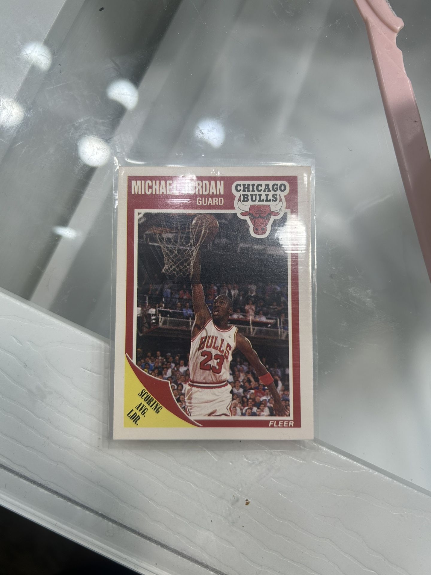 Michael jordan 1988-89 fleer basketball card