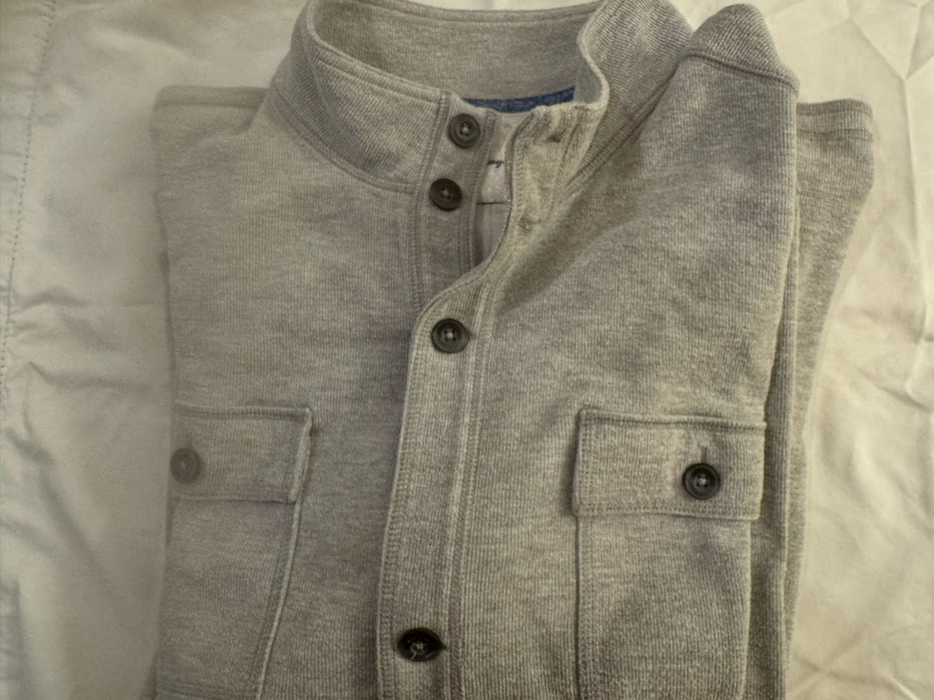 Tommy Bahama Cozy Button Up Sweatshirt XXL Men’s