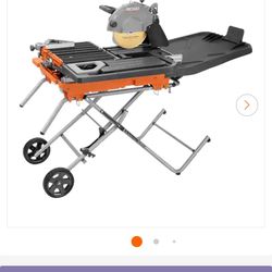 Wet Tile Saw 10”