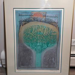Tree Of Life by Arun Bose, Signed 