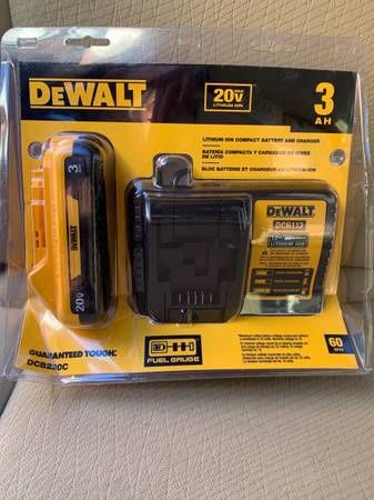 DEWALT 20-Volt Max 3 Amp-Hour Lithium Power Tool Battery Kit
