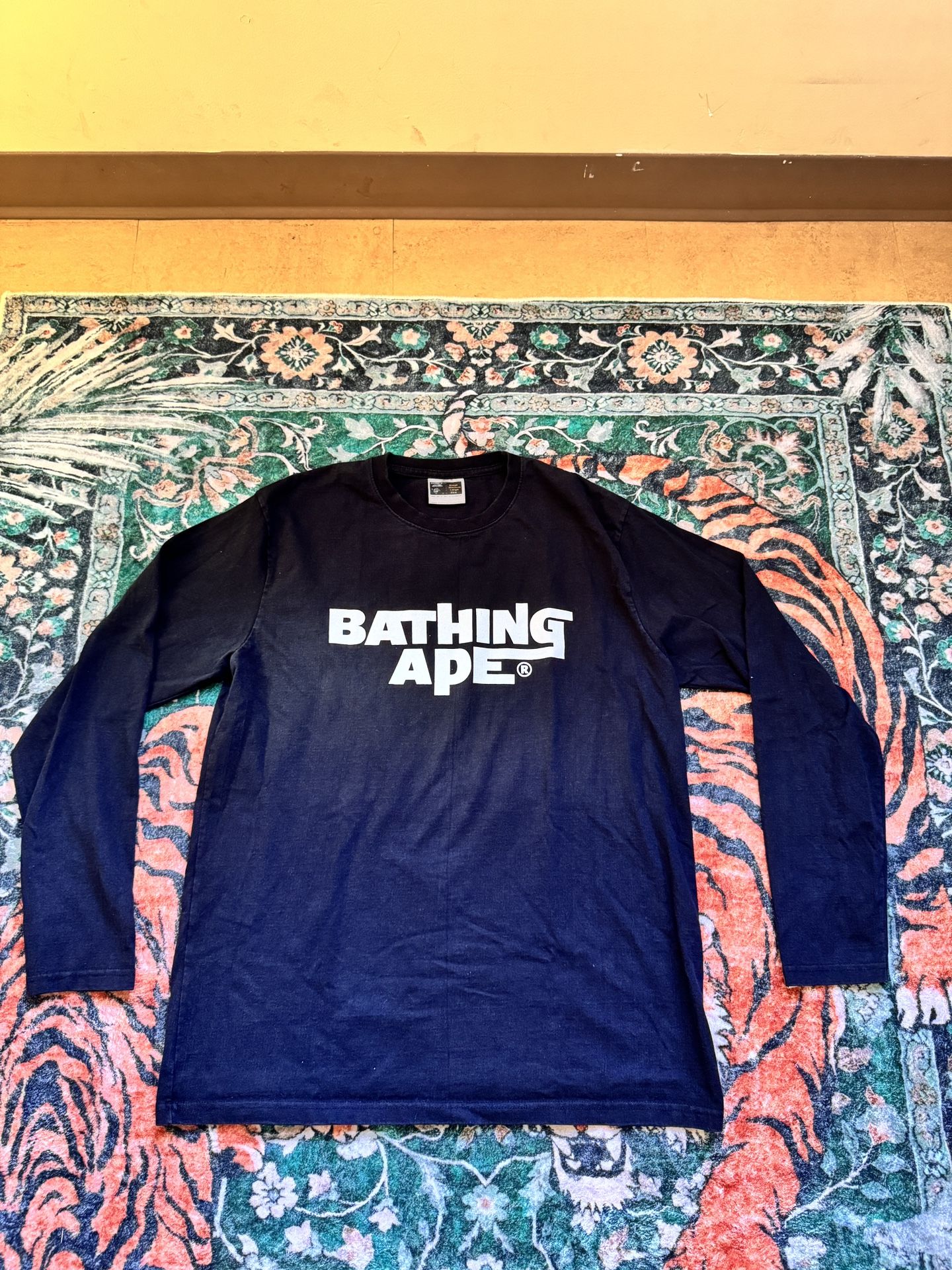 A Bathing Ape Bapeheads 2002 Long Sleeve Shirt
