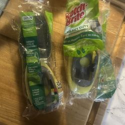 New Scotch Brute Brush Sponge 