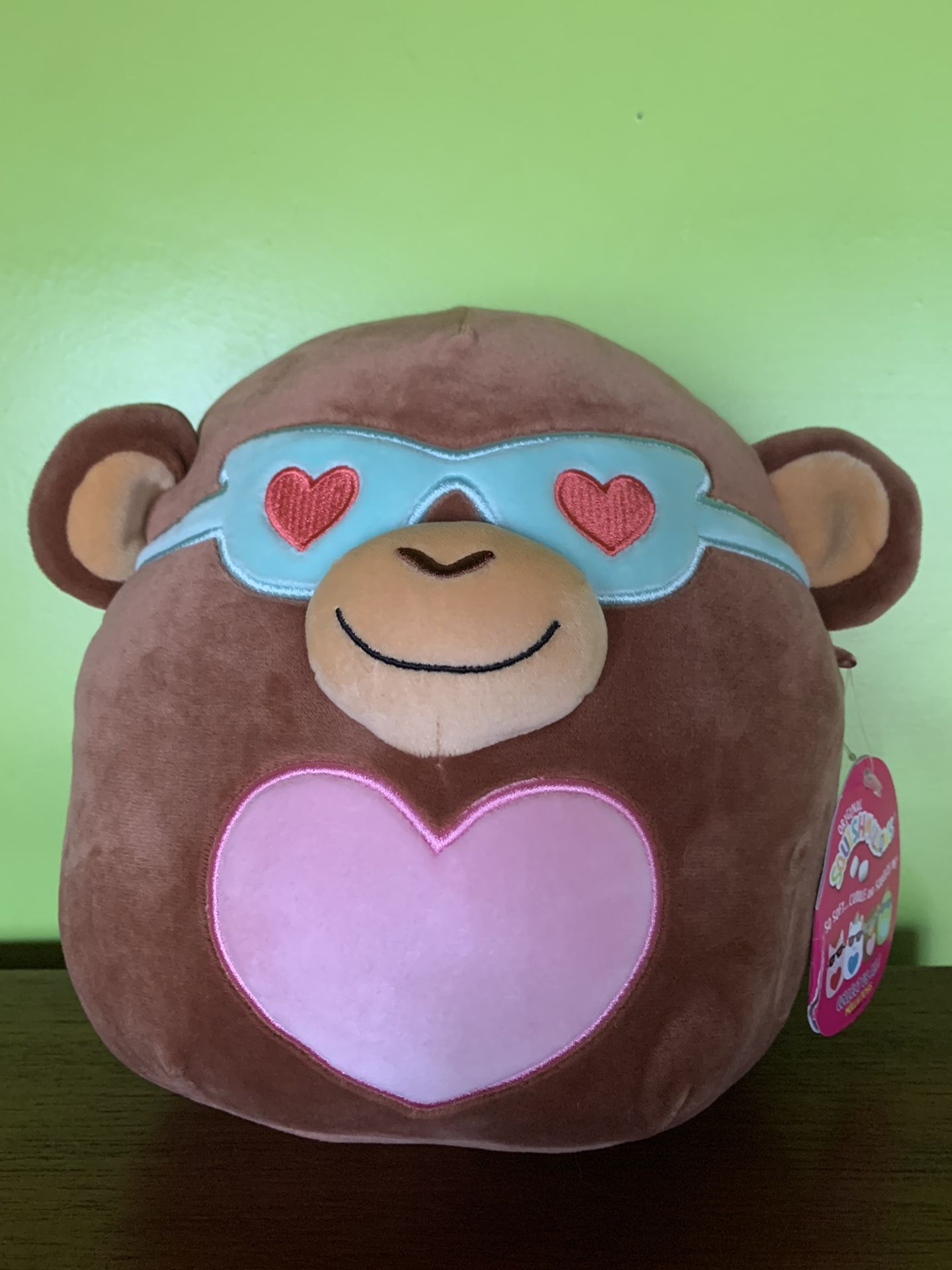 NEW WITH TAGS Boyd Monkey Squishmallow Plush Toy Stuffed Animal Stuffie