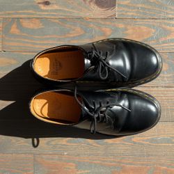Dr. Martens Black Oxford Shoes (Unisex)