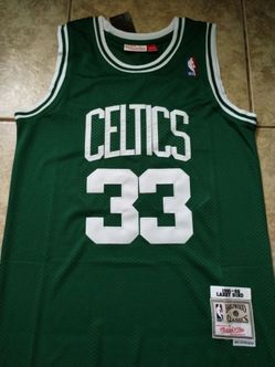 Mitchell & Ness Larry Bird Celtics #33 Hardwood Classics Jersey