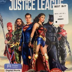 DC’s JUSTICE LEAGUE (Blu-Ray + DVD-2017)