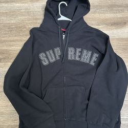 Supreme X BB Simmons Zip Up Hoodie - Black